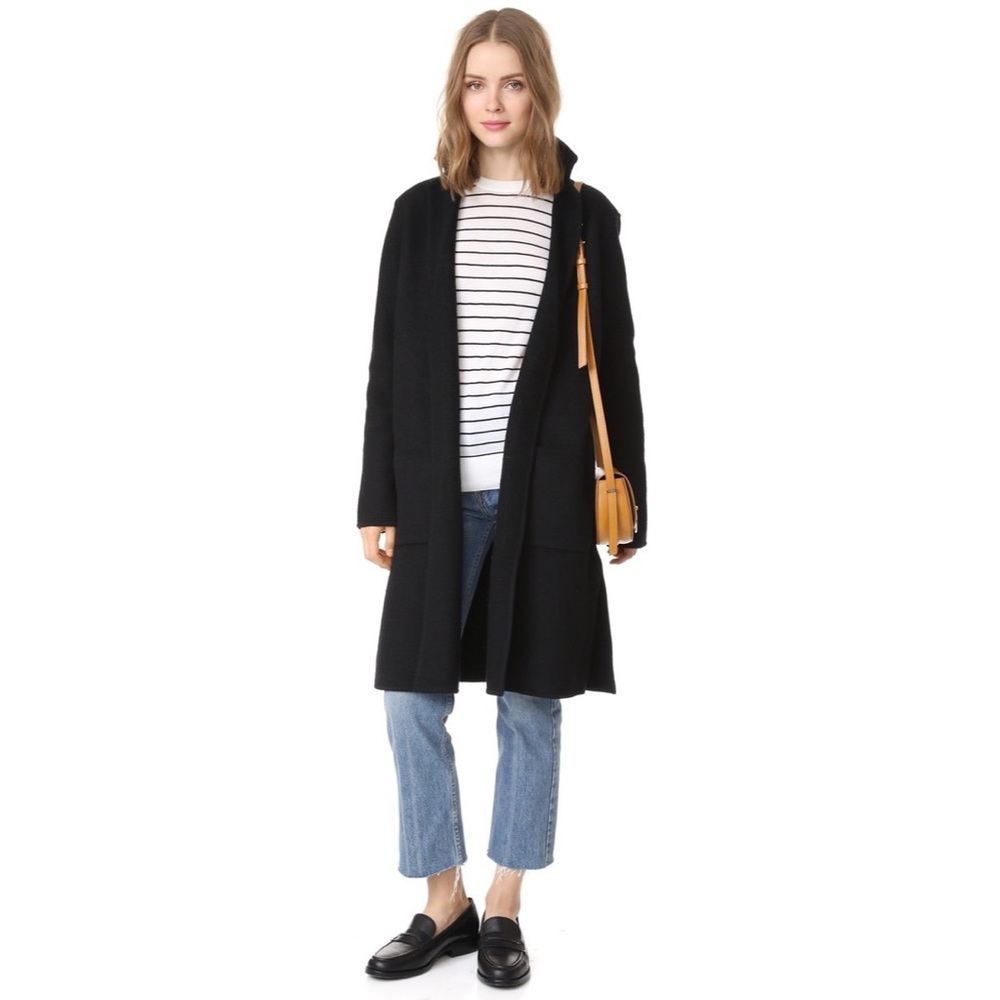 MADEWELL Camden sweater jacket coat XS black